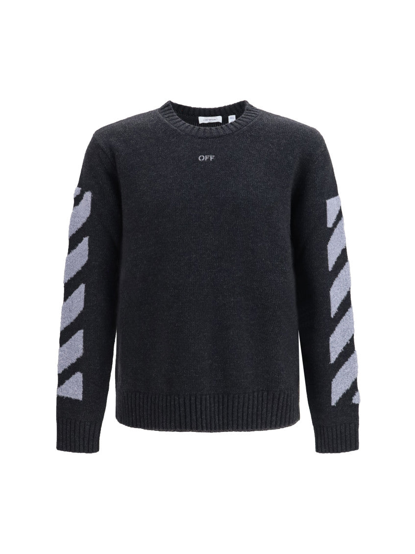 Black Crew Neck Sweater 1