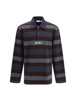 Multicolor Striped Logo Polo 1
