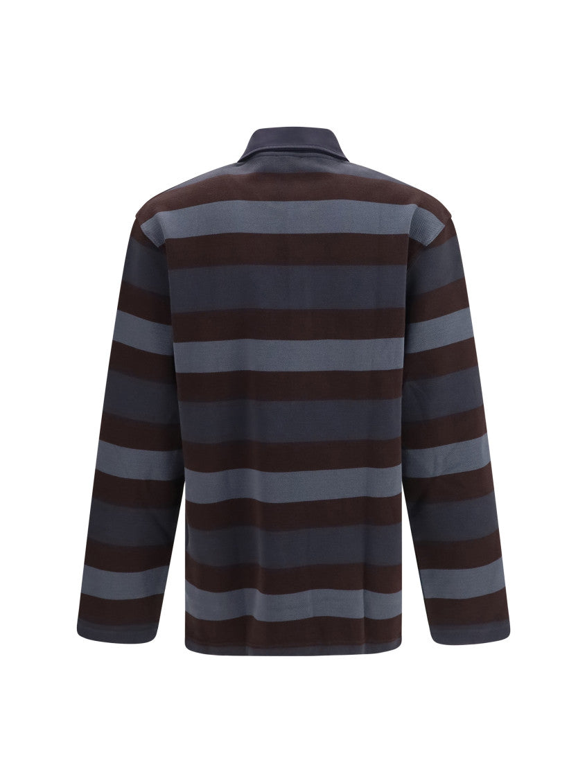 Multicolor Striped Logo Polo 2