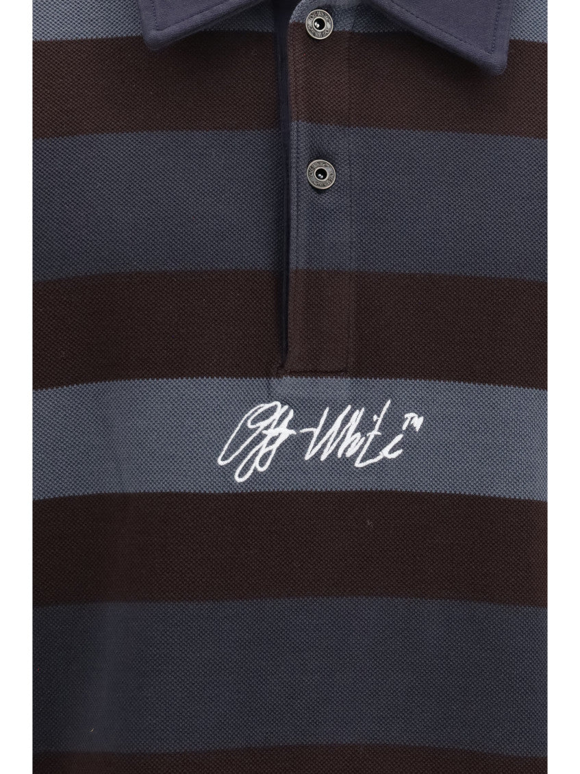 Multicolor Striped Logo Polo 3