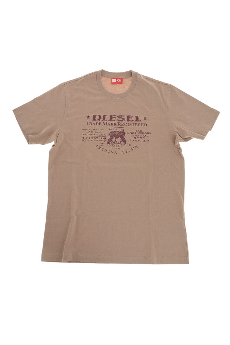 Boys Brown Graphic T-Shirt 1
