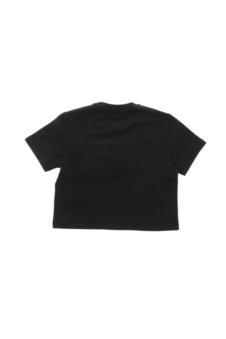 Girls Black Logo T-Shirt 2