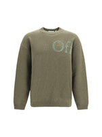 Green Crew Neck Sweater 1