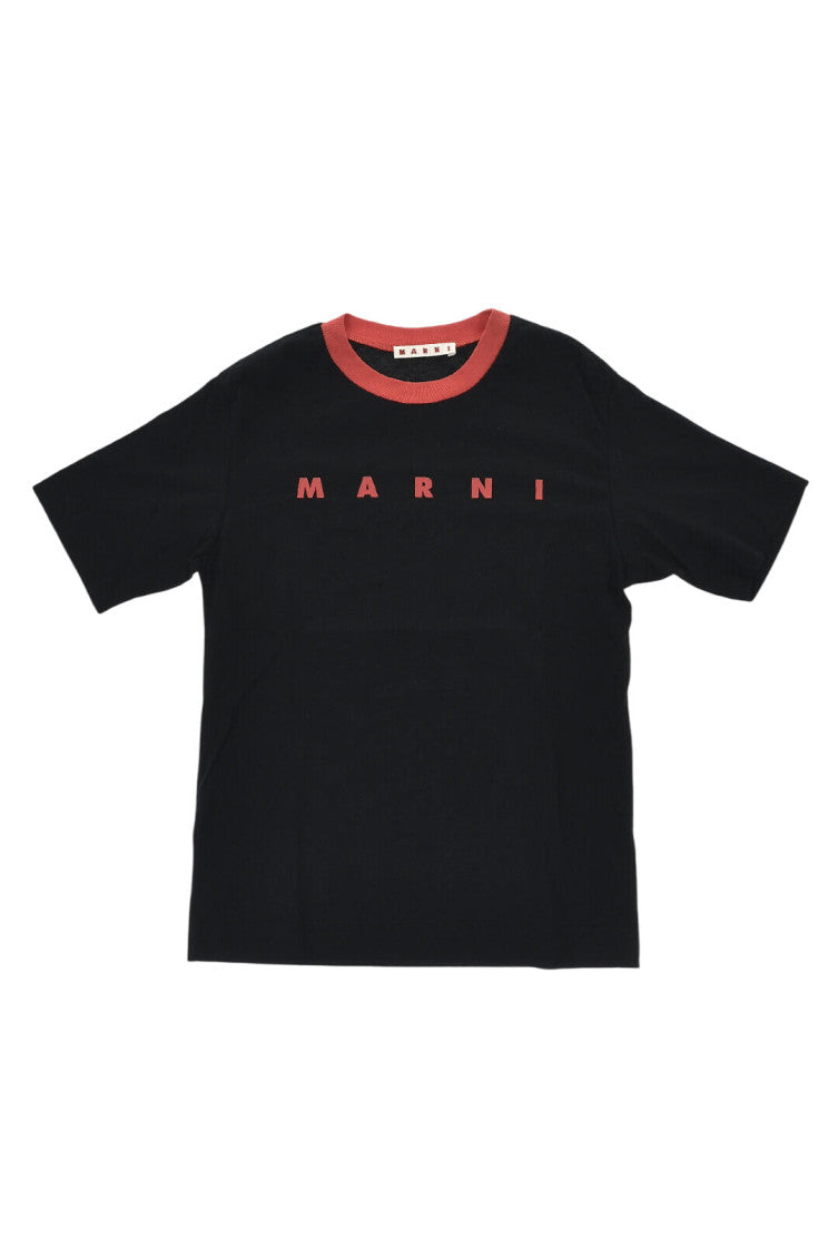 Kids Black Logo T-Shirt 1