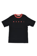 Kids Black Logo T-Shirt 1