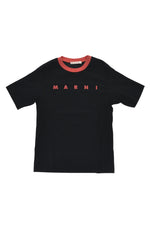 Kids Black Logo T-Shirt 1