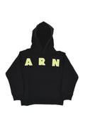 Kids Black Logo Hoodie 1
