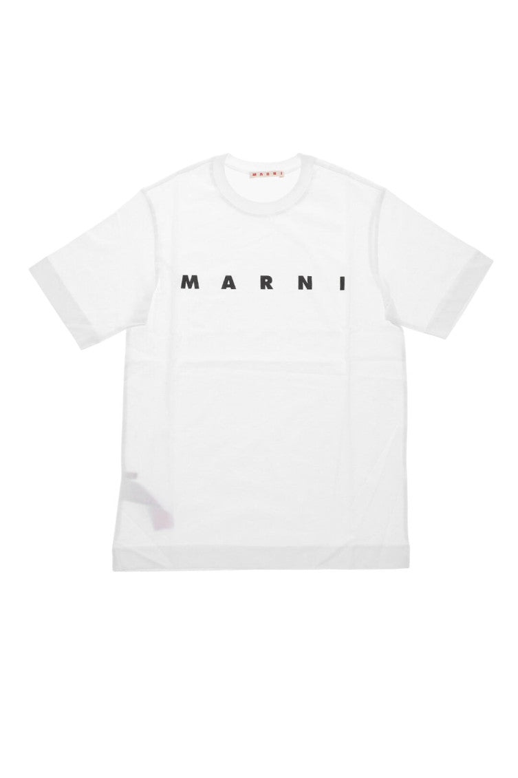 Girls White Logo T-Shirt 1