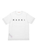 Girls White Logo T-Shirt 1