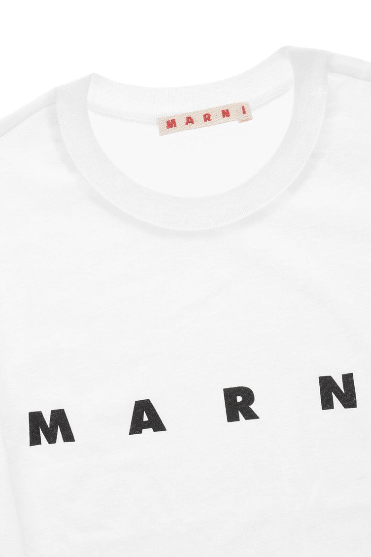 Girls White Logo T-Shirt 3