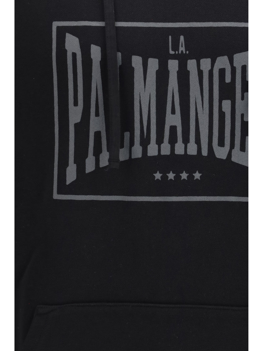 Black Loose Logo Hoodie 3