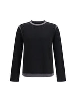 Black Crew Neck Sweater 1