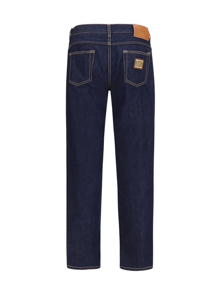 Blue Regular Mid Rise Jeans 2