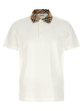 Chalk White Shirt Collar Polo 1