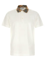 Chalk White Shirt Collar Polo 1