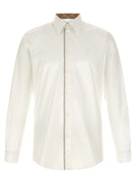 White Regular Solid Shirt 1
