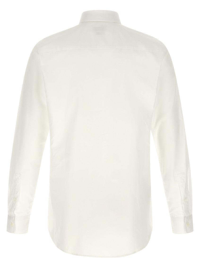 White Regular Solid Shirt 2
