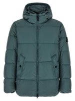 Green Quilted Hood Jacket 1