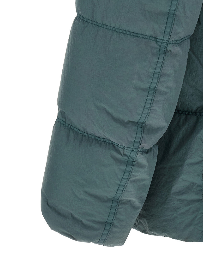 Green Quilted Hood Jacket 4