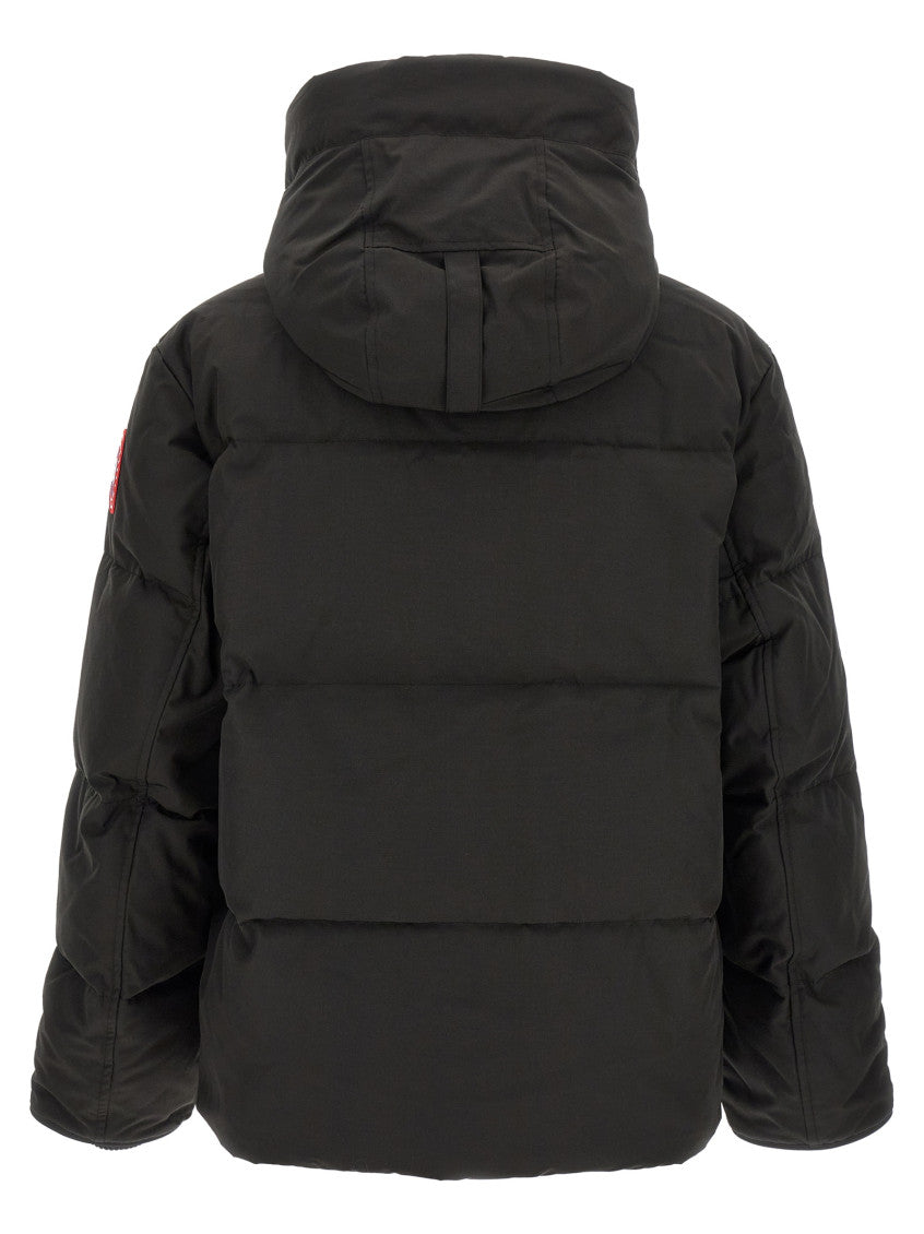 Black Solid Hood Jacket 2