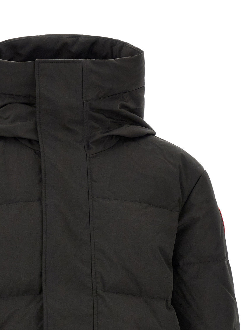 Black Solid Hood Jacket 3