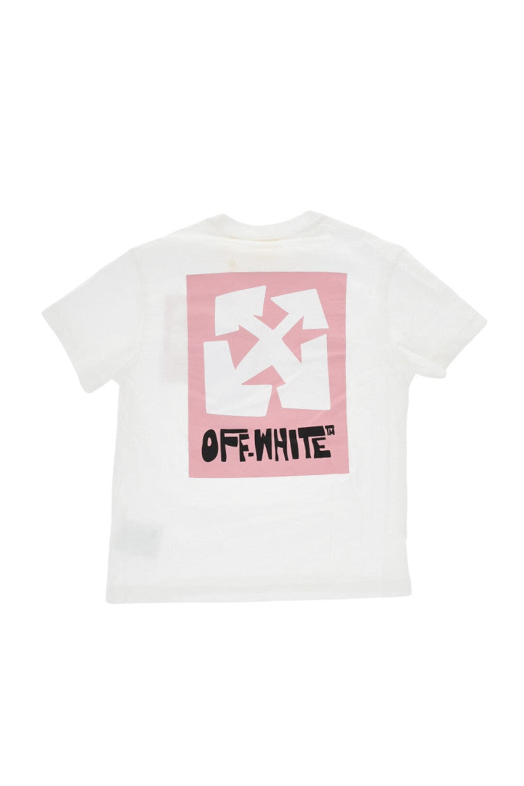 Girls White Logo T-Shirt 2