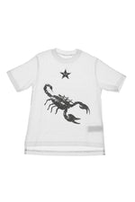 Boys White Graphic T-Shirt 1