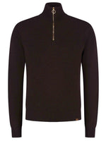Black Knitted Turtle Neck Sweater 1