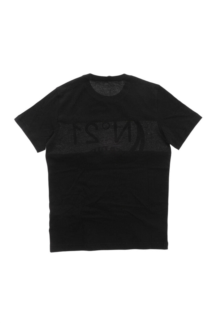 Boys Black Logo T-Shirt 2
