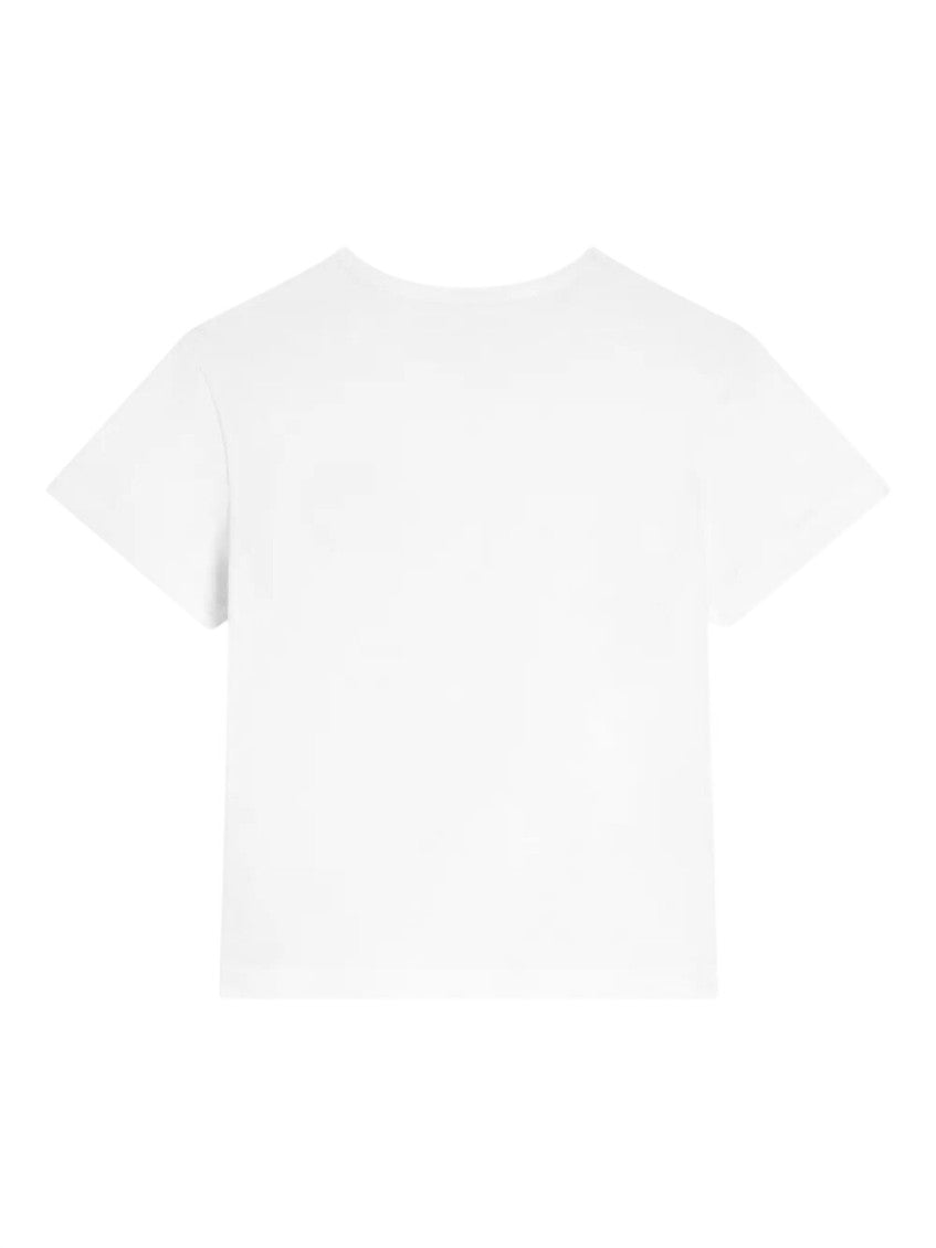 Kids White Logo T-Shirt 2