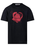 Black Graphic Crew Neck T-Shirt 1