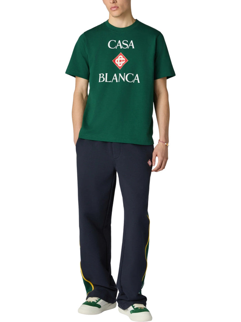 Green Logo Crew Neck T-Shirt 3