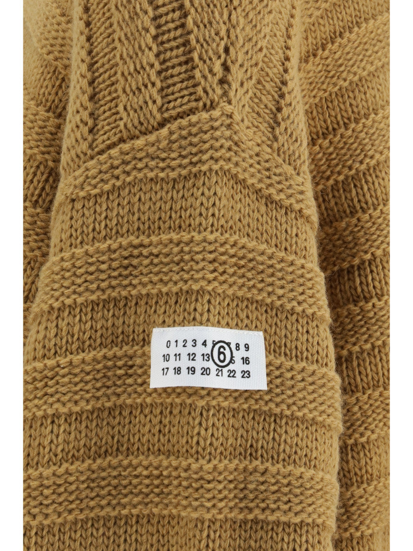 Beige Turtle Neck Sweater 3