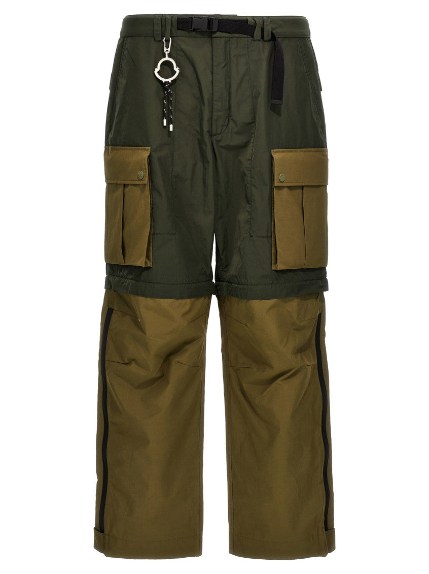 Green Regular Cargo Pants 1