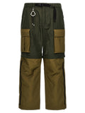 Green Regular Cargo Pants 1