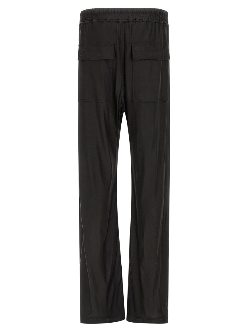 Black Loose Drawstring Pants 2