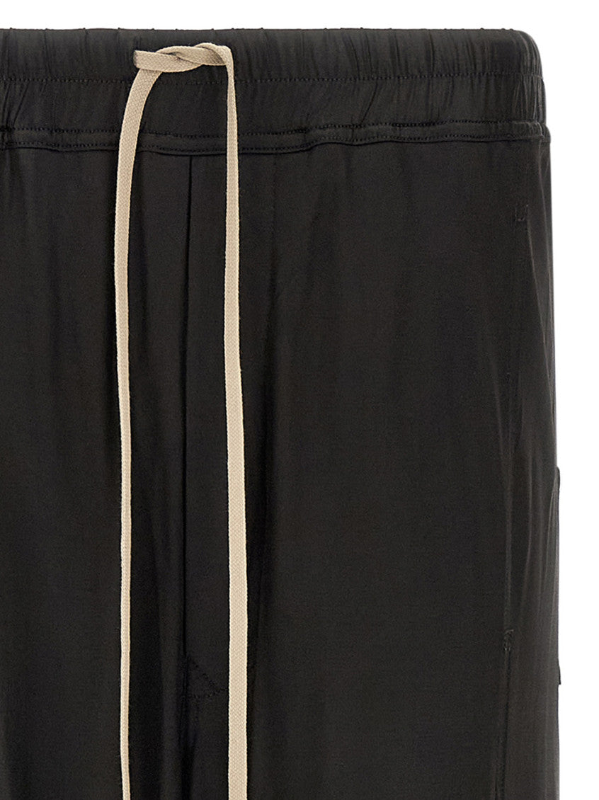 Black Loose Drawstring Pants 4
