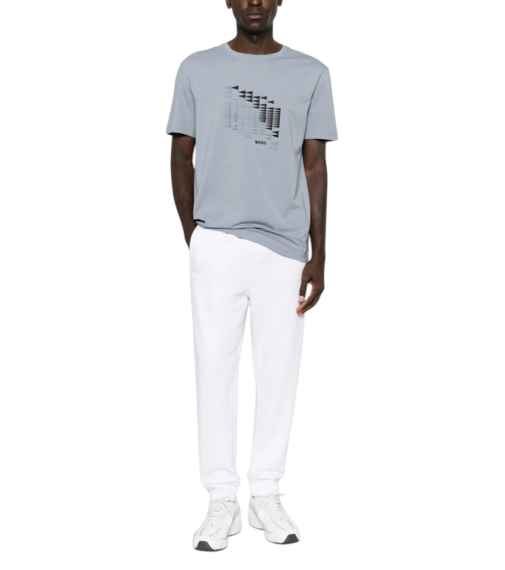 Grey Graphic Logo T-Shirt 2