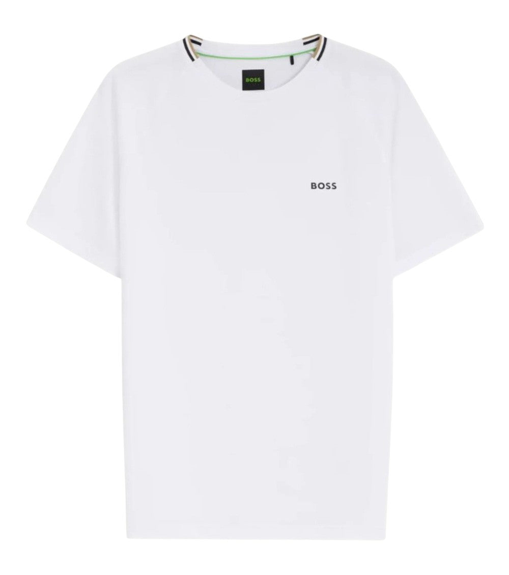 White Slim Logo T-Shirt 1