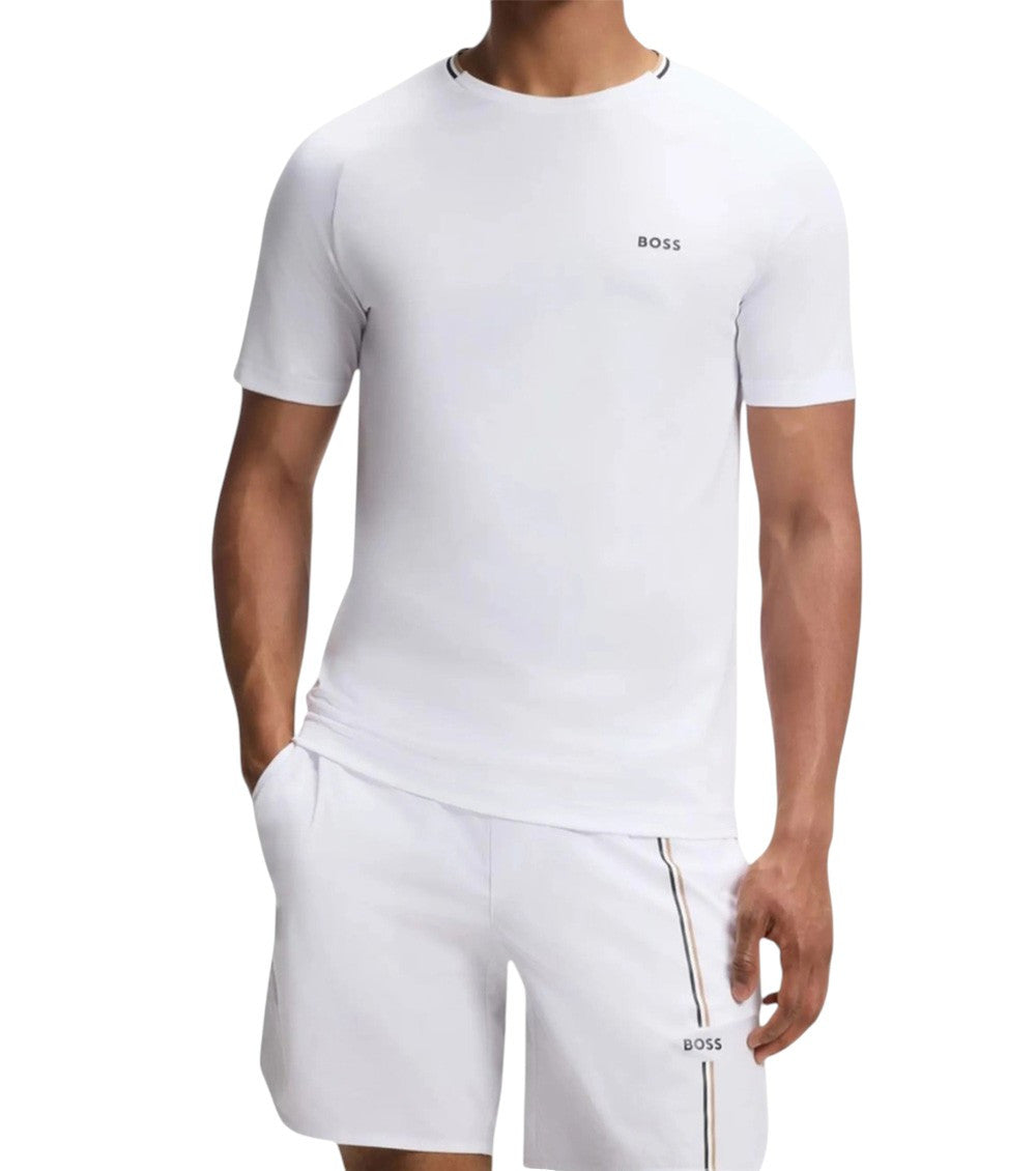 White Slim Logo T-Shirt 2