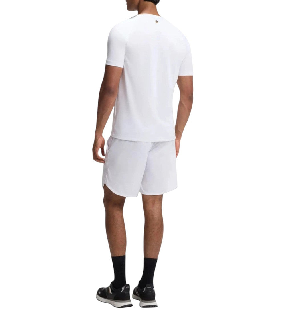 White Slim Logo T-Shirt 3