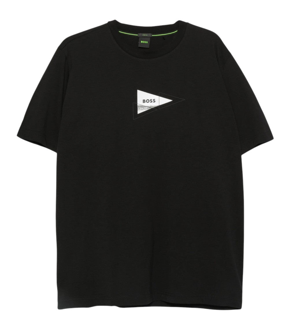 Black Regular Logo T-Shirt 1