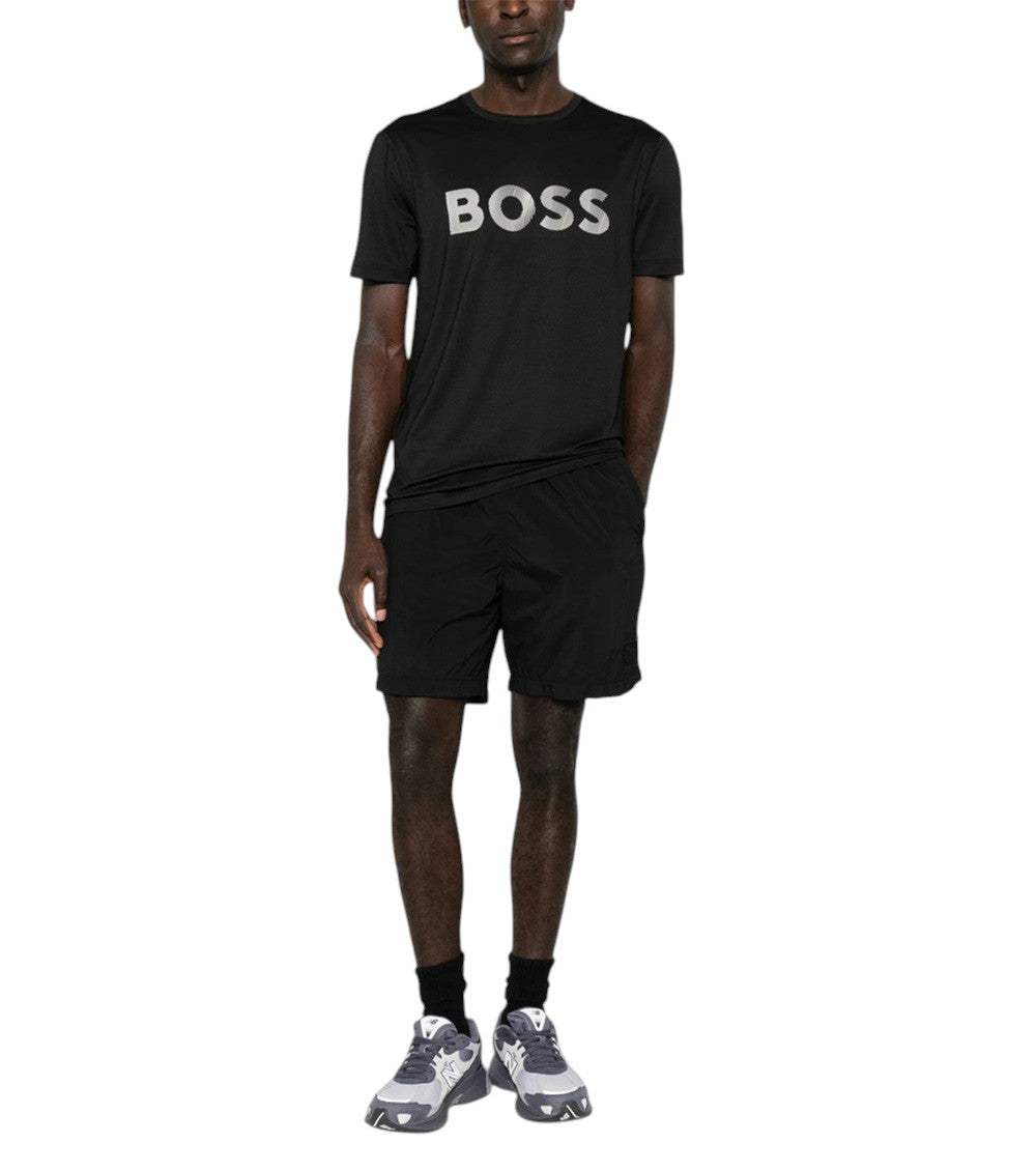 Black Regular Logo T-Shirt 2