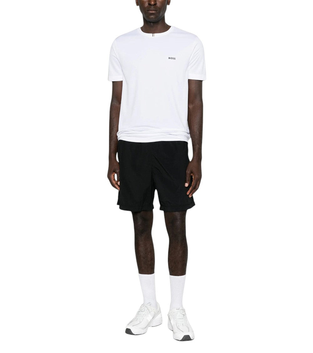 White Crew Neck T-Shirt 2