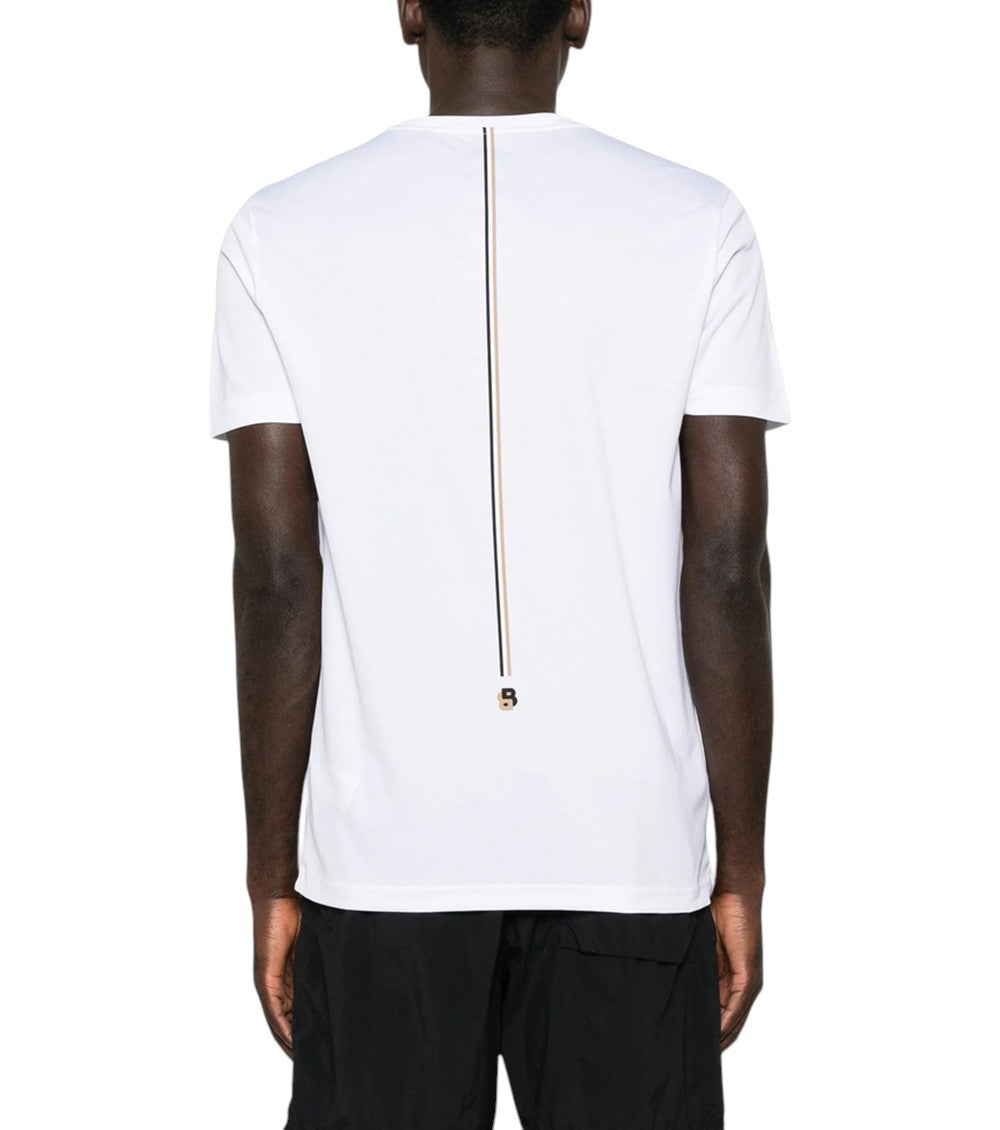 White Crew Neck T-Shirt 3