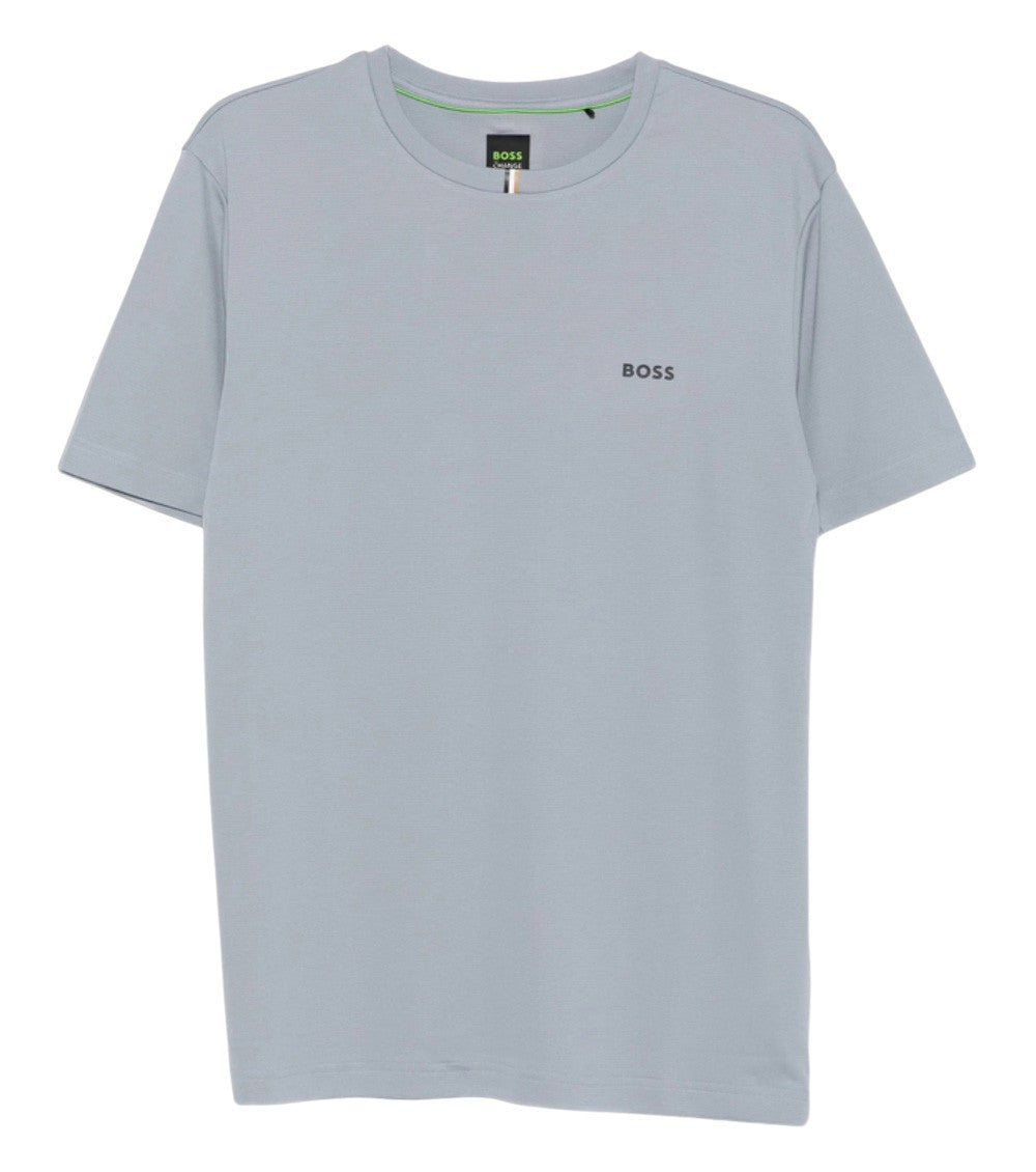 Grey Crew Neck T-Shirt 1