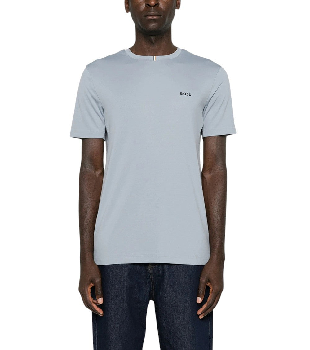 Grey Crew Neck T-Shirt 2