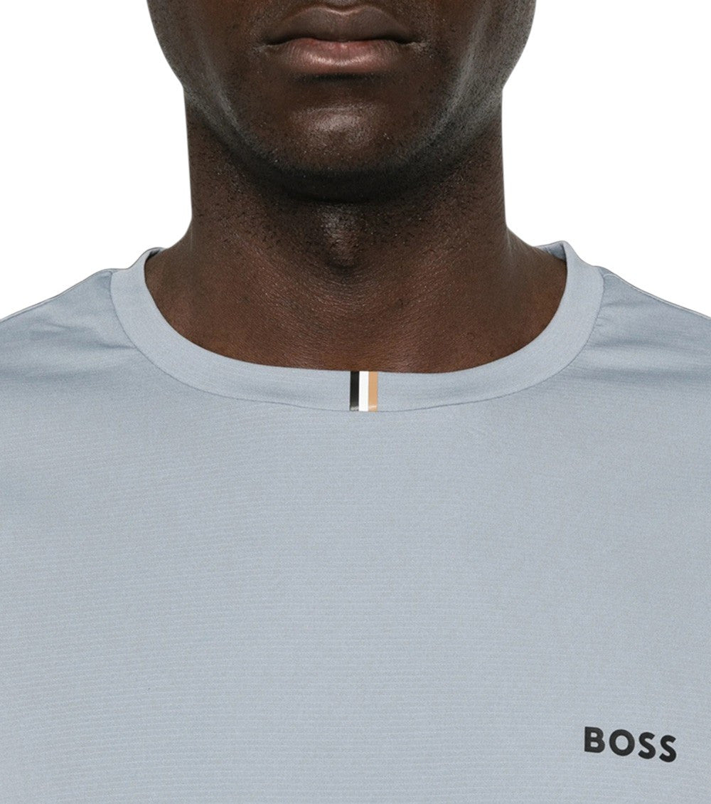Grey Crew Neck T-Shirt 4