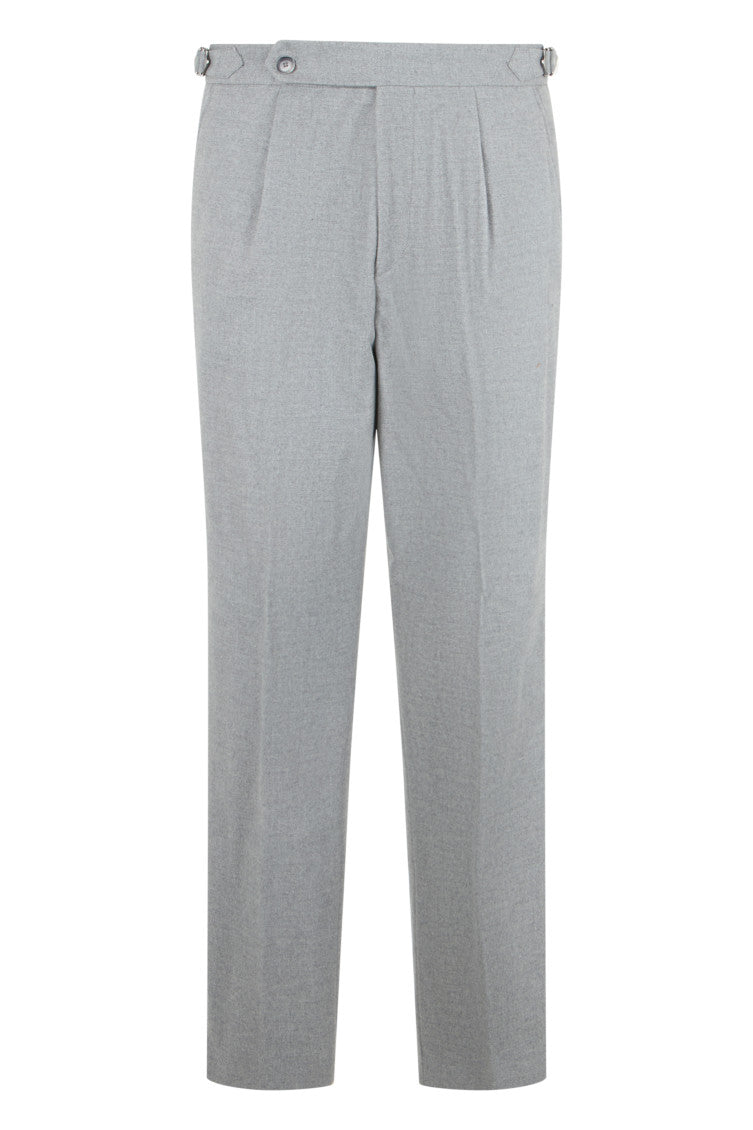Light Grey Tapered Trousers 1