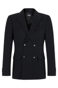 Black Double Breasted Blazer 1